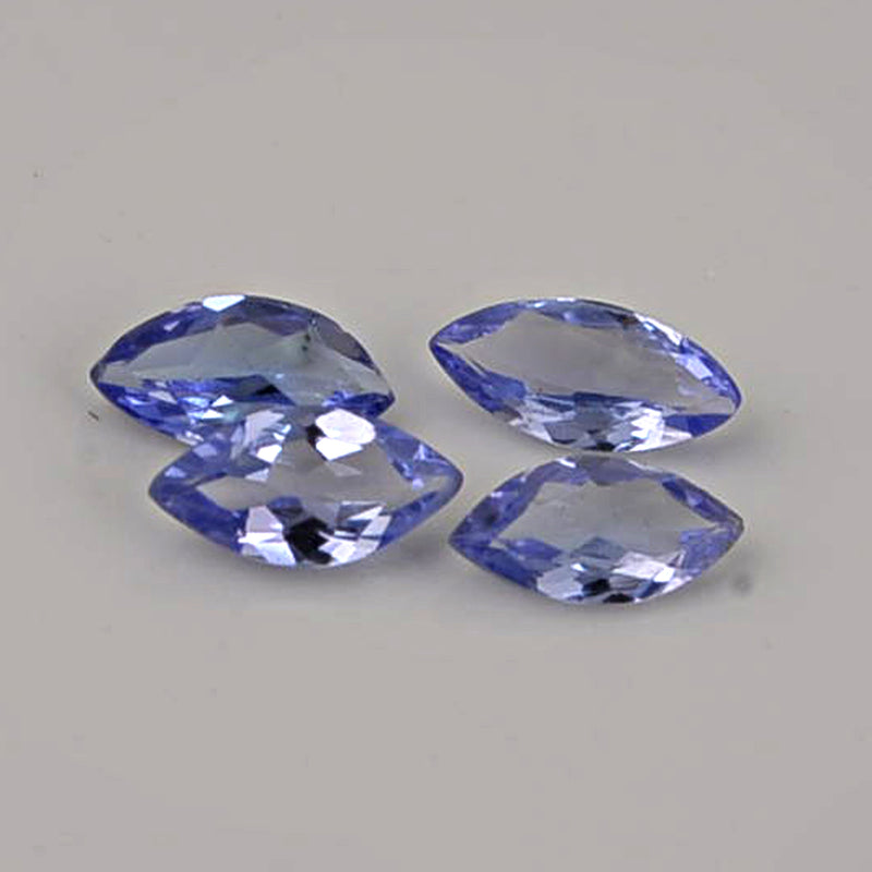 0.77 Carat Blue Color Marquise Tanzanite Gemstone