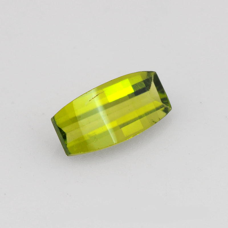 1.02 Carat Green Color Octagon Peridot Gemstone