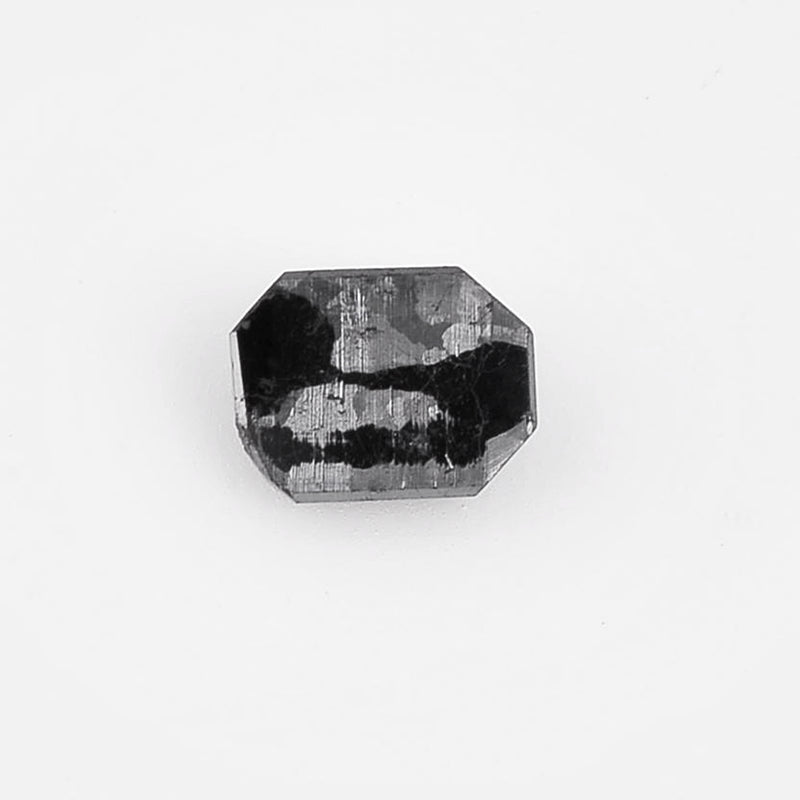1.68 Carat Brilliant Cornered Rectangular Fancy Black Diamond-AIG Certified