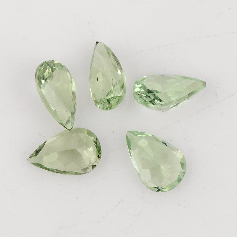 4.20 Carat Green Color Pear Tsavorite Gemstone