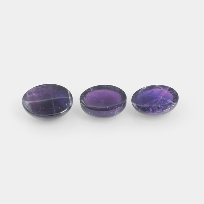 47.00 Carat Purple Color Oval Amethyst Gemstone