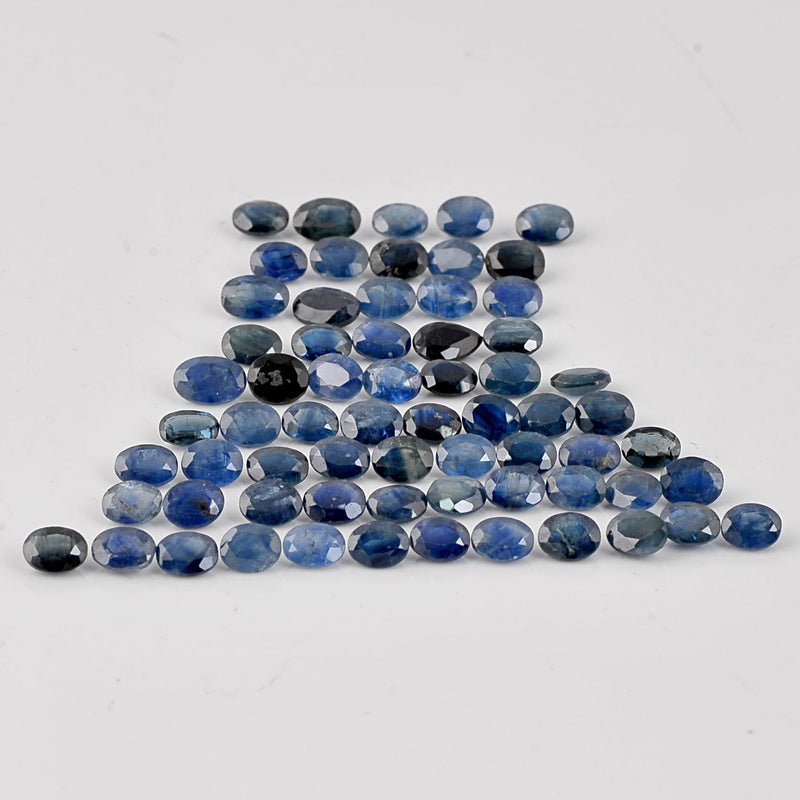 29.65 Carat Blue Color Oval Sapphire Gemstone