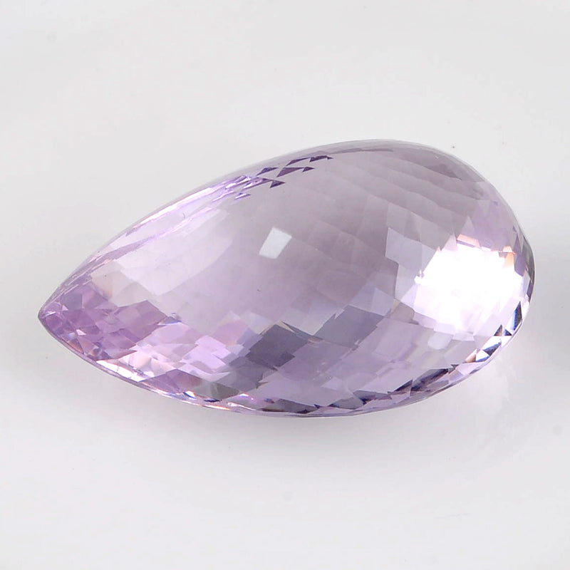 173.38 Carat Pear Light Purple Amethyst Gemstone