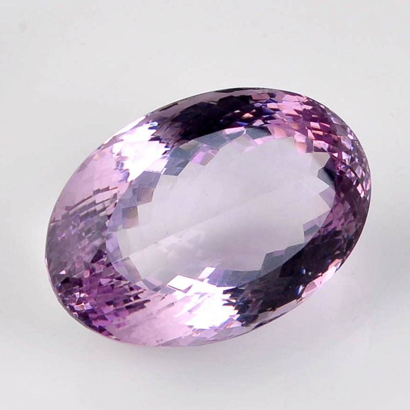 84.65 Carat Oval Purple Amethyst Gemstone