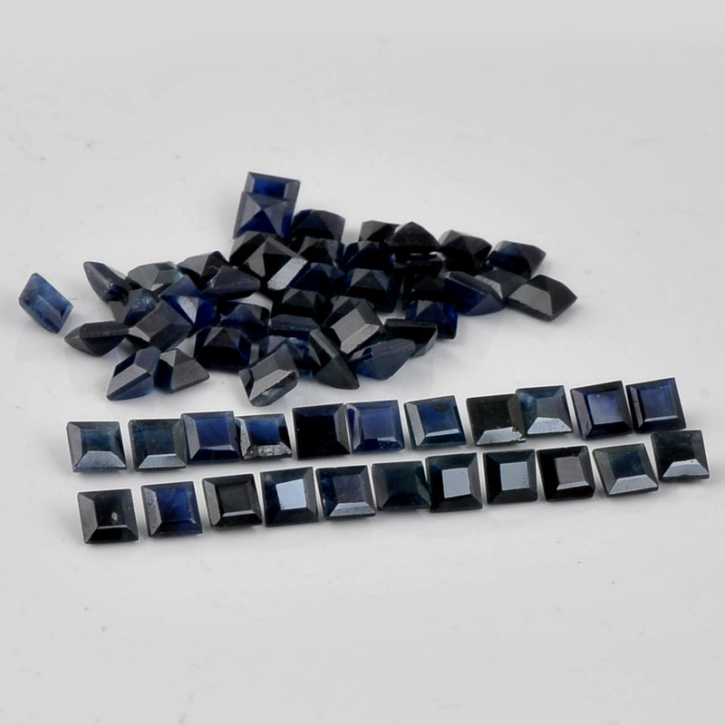 18.90 Carat Blue Color Square Sapphire Gemstone