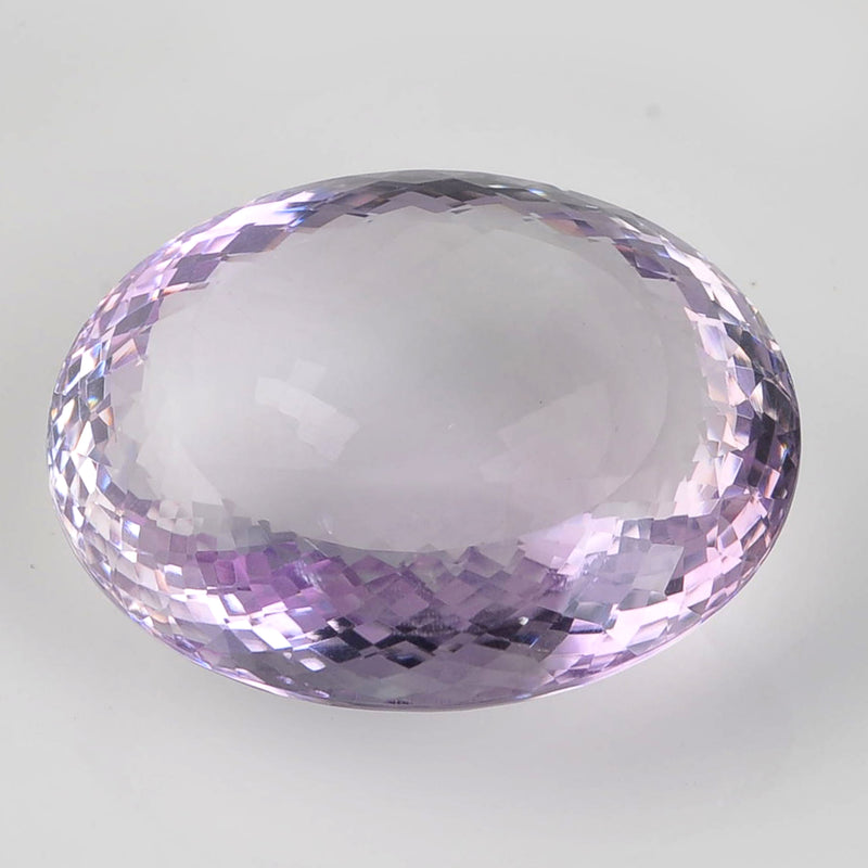 167.65 Carat Oval Light Purple Amethyst Gemstone