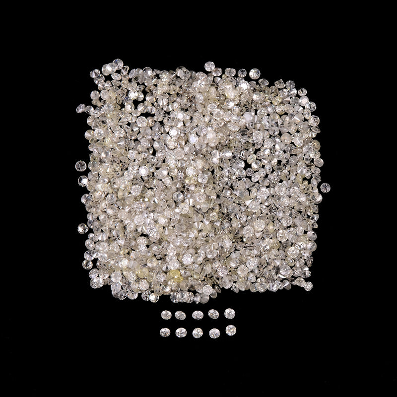 Round White Color Diamond 3.94 Carat