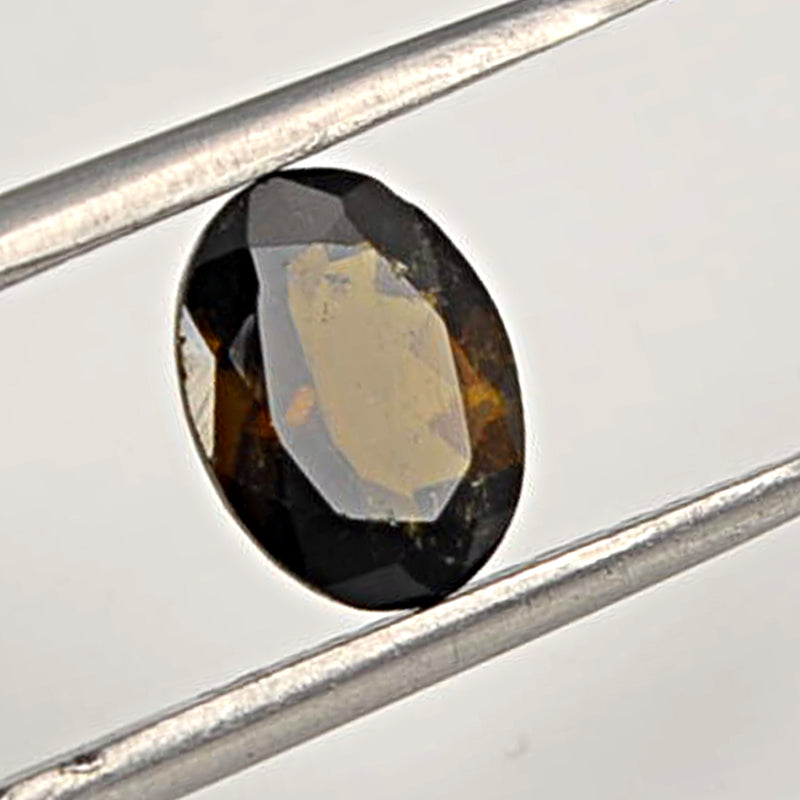 1.17 Carat Brown Color Oval Tourmaline Gemstone
