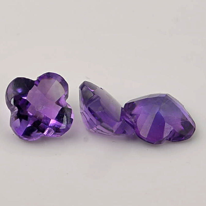 4.10 Carat Purple Color Fancy Amethyst Gemstone