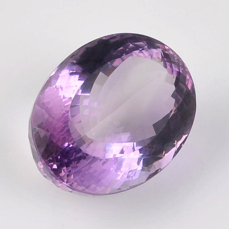64.85 Carat Oval Purple Amethyst Gemstone