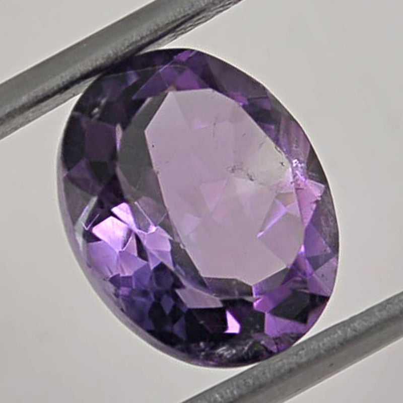 38.40 Carat Purple Color Oval Amethyst Gemstone