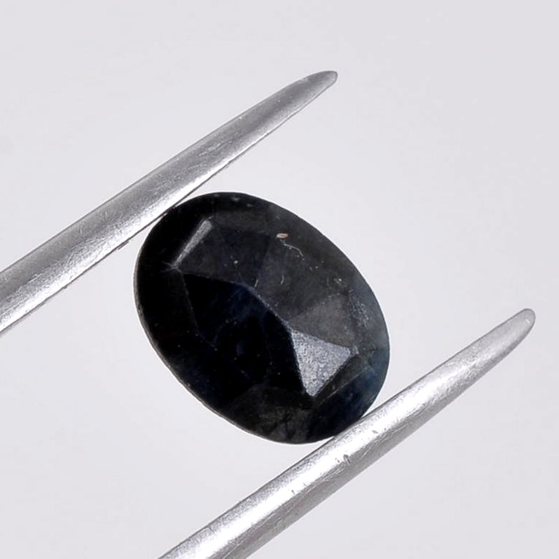 34.15 Carat Blue Color Oval Sapphire Gemstone