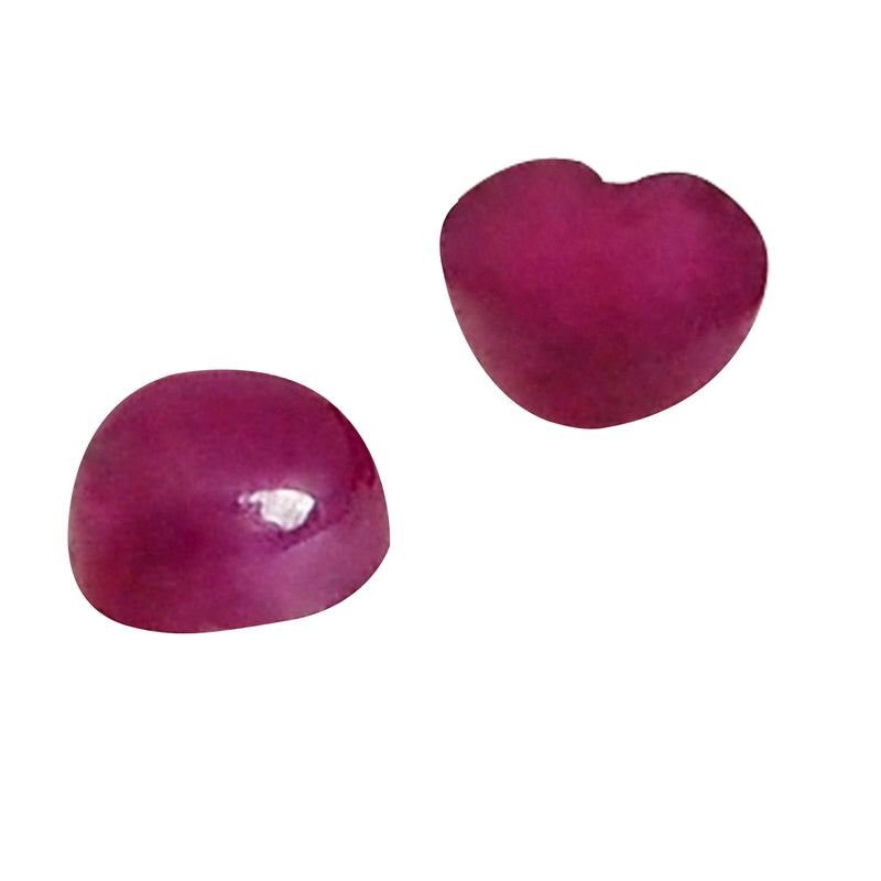 2.25 Carat Red Color Heart Ruby Gemstone