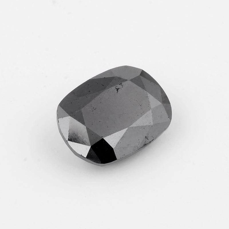 Cushion Fancy Black Color Diamond 10.45 Carat - AIG Certified