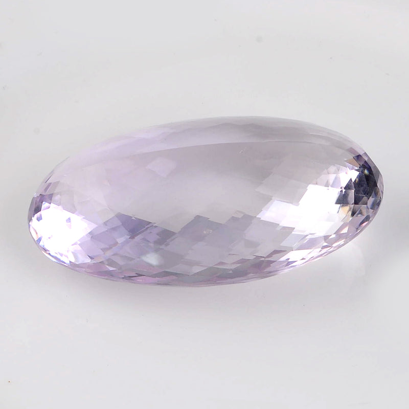 160.85 Carat Oval Light Purple Amethyst Gemstone