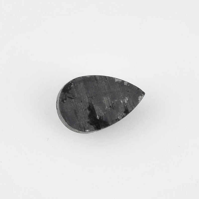2.17 Carat Rose Cut Pear Fancy Black Diamond-AIG Certified