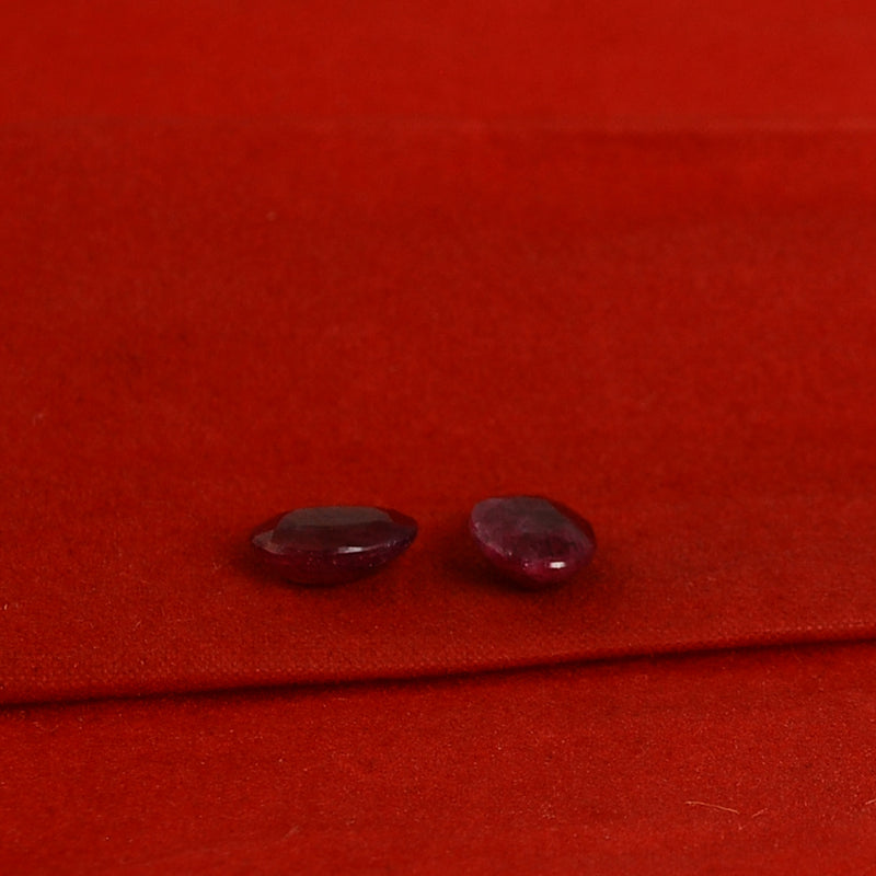 2.90 Carat Red Color Oval Ruby Gemstone