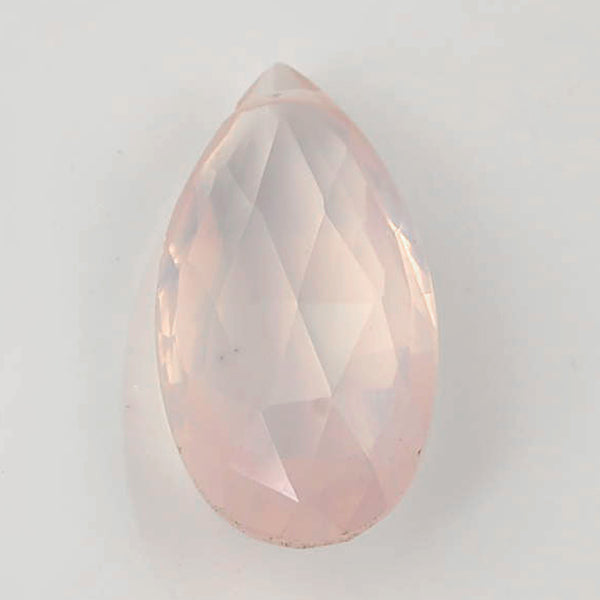 8.90 Carat Pink Color Drops Rose Quartz Gemstone