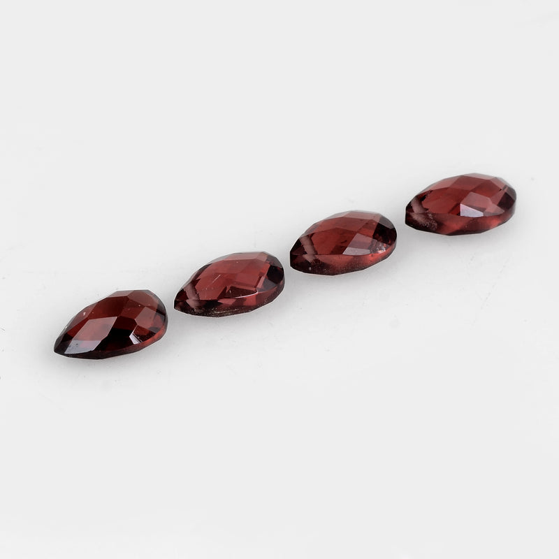 4.50 Carat Red Color Pear Garnet Gemstone
