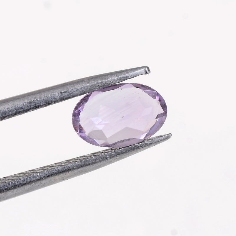2.02 Carat Purple Color Oval Amethyst Gemstone
