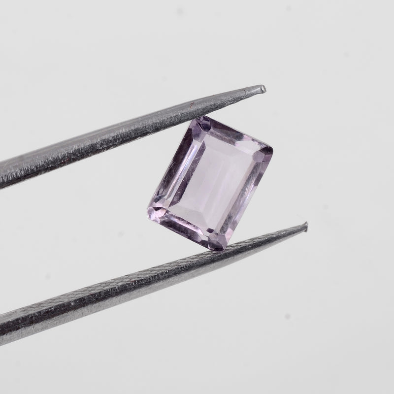 76.1 Carat Purple Color Octagon Amethyst Gemstone