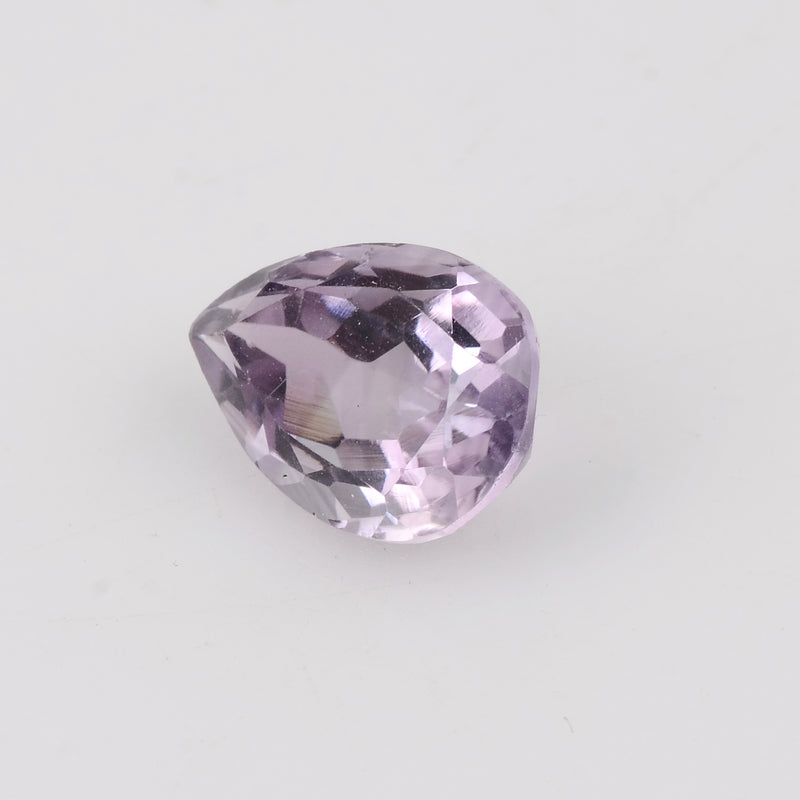 4.30 Carat Purple Color Pear Amethyst Gemstone
