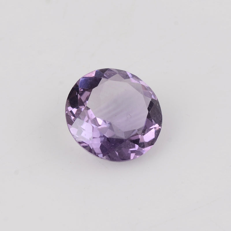 3.50 Carat Purple Color Round Amethyst Gemstone