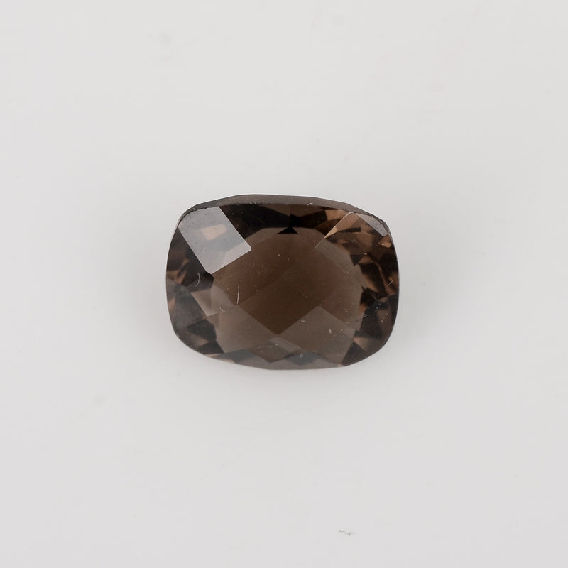 5.40 Carat Brown Color Octagon Smoky Quartz Gemstone