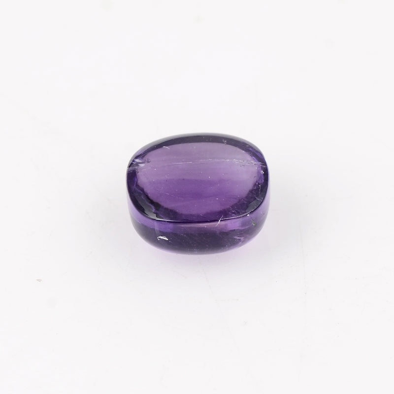 3.40 Carat Purple Color Cushion Amethyst Gemstone