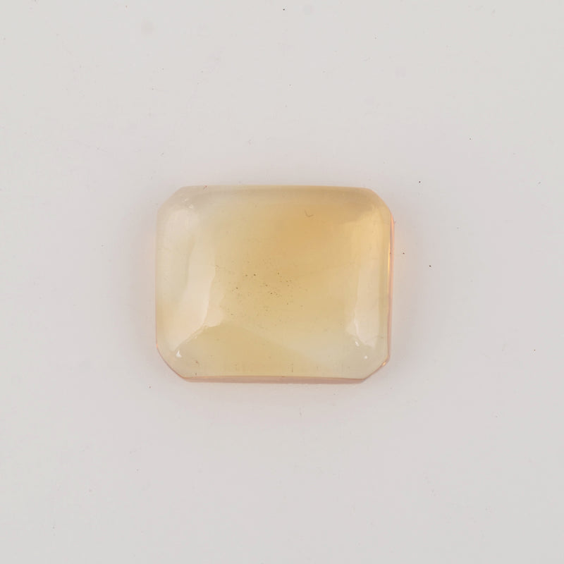 4.60 Carat Yellow Color Octagon Citrine Gemstone