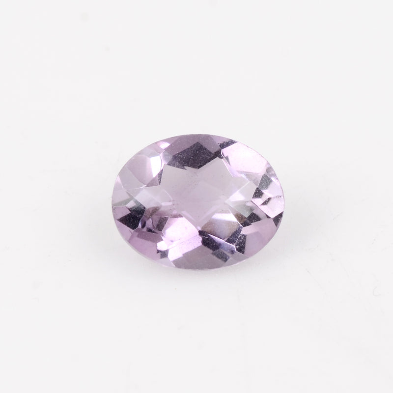 2.00 Carat Purple Color Oval Amethyst Gemstone