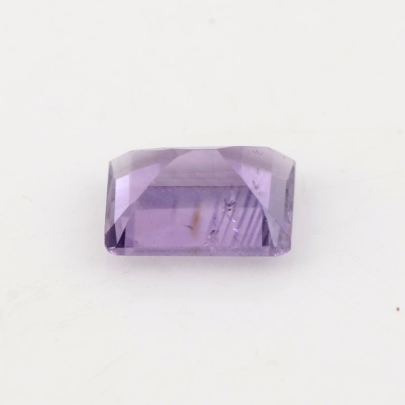 2.70 Carat Purple Color Octagon Amethyst Gemstone