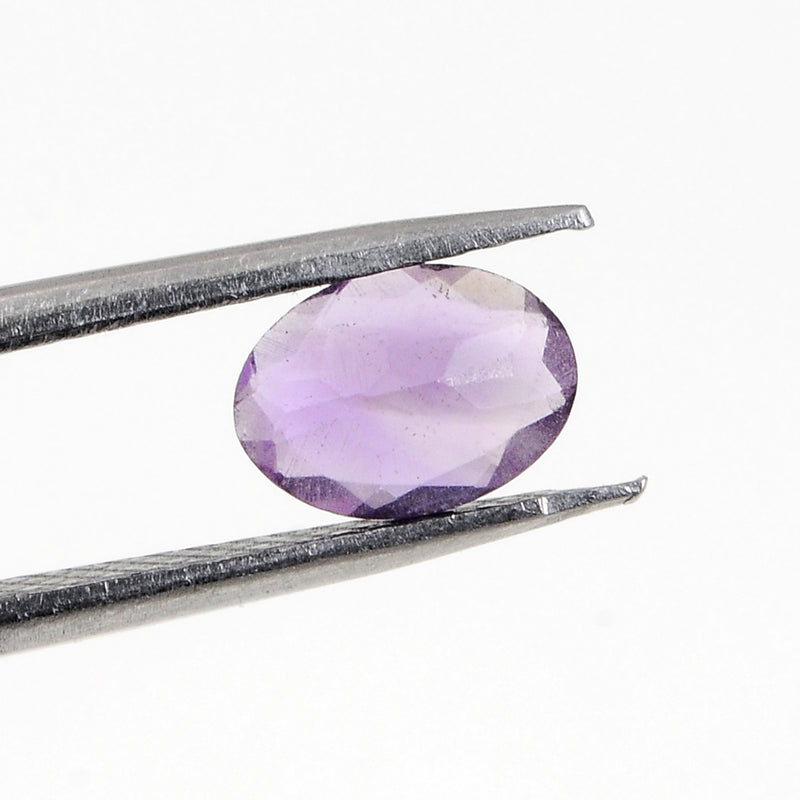 13.7 Carat Purple Color Oval Amethyst Gemstone