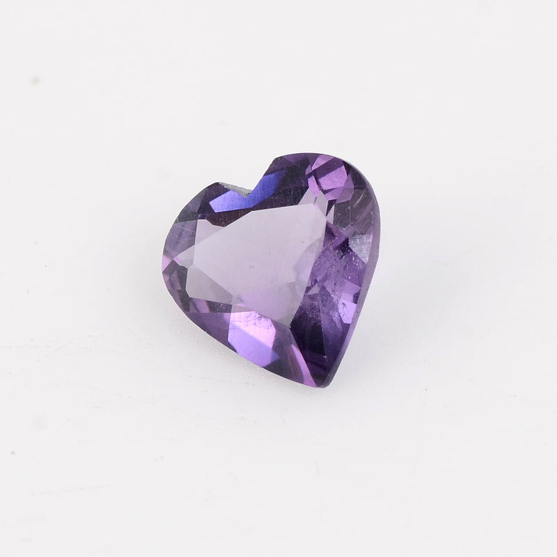 3.20 Carat Purple Color Heart Amethyst Gemstone