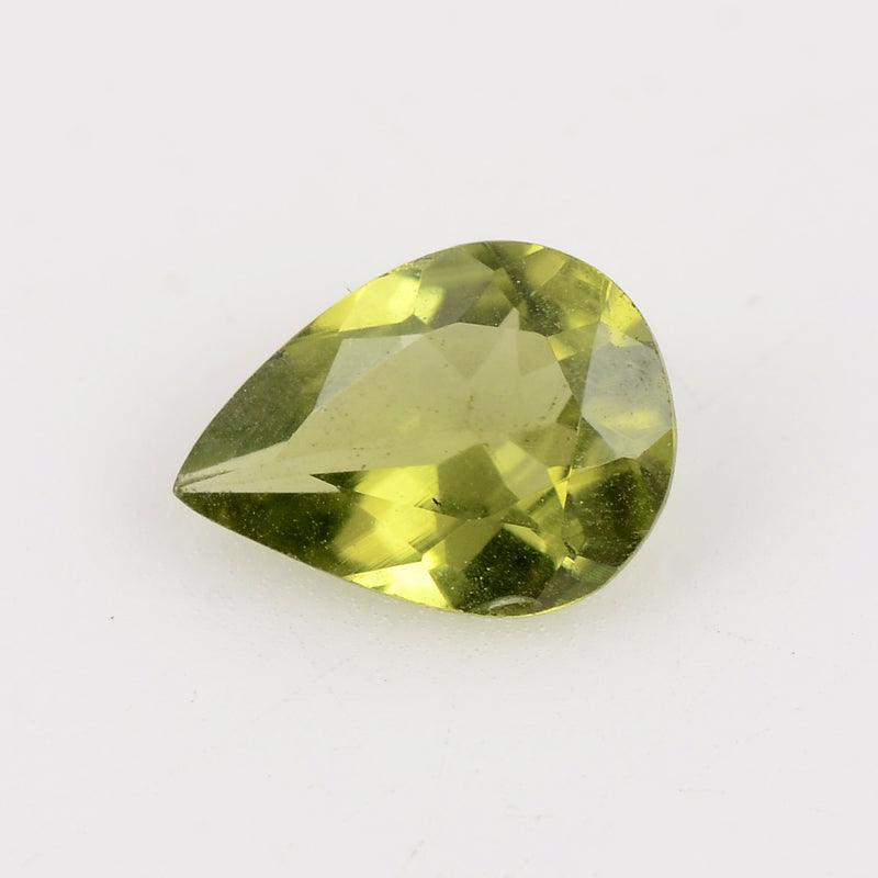 2.50 Carat Green Color Pear Peridot Gemstone