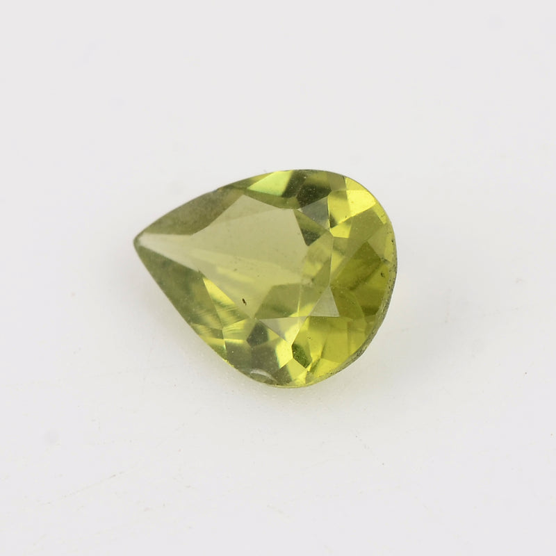 2.50 Carat Green Color Pear Peridot Gemstone
