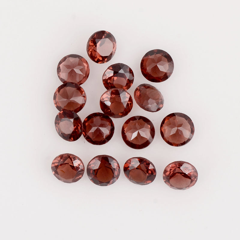 10.30 Carat Red Color Round Garnet Gemstone