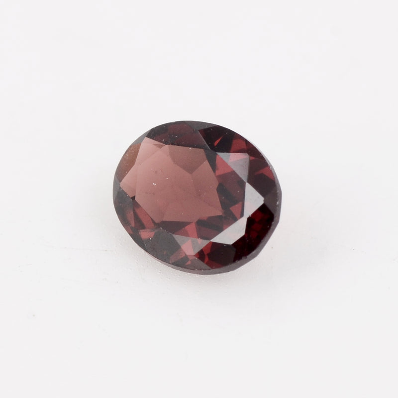 2.50 Carat Red Color Oval Garnet Gemstone