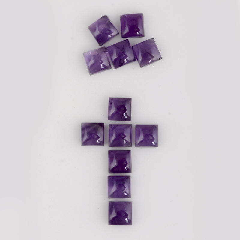 23.10 Carat Purple Color Square Amethyst Gemstone