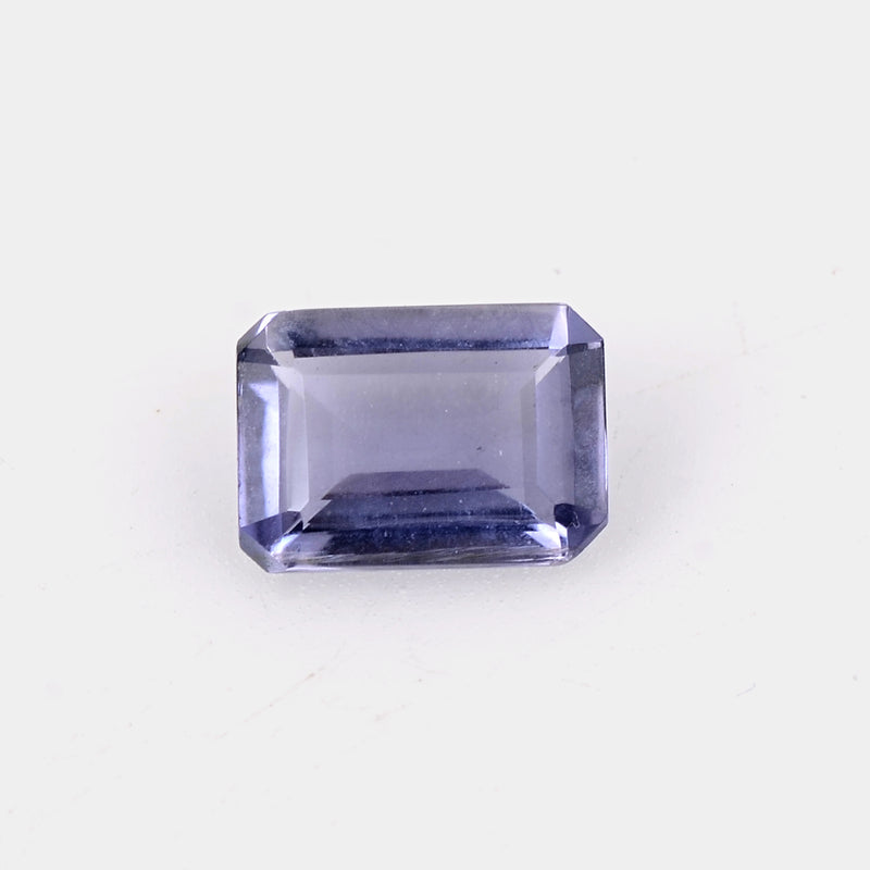 0.73 Carat Blue Color Octagon Iolite Gemstone