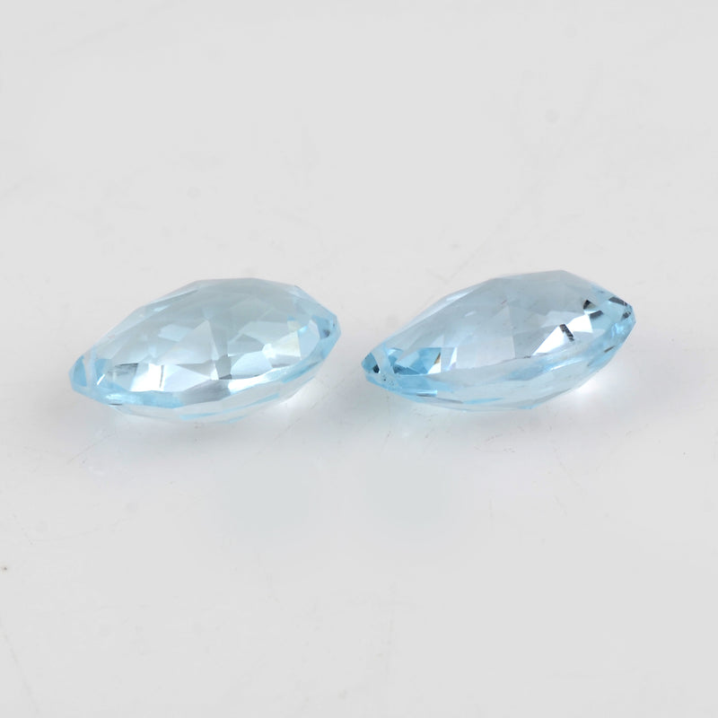 10.50 Carat Pear Blue Topaz Gemstone