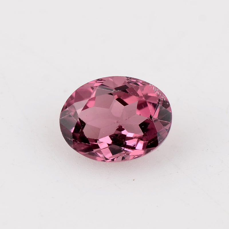 1.36 Carat Pink Color Oval Tourmaline Gemstone