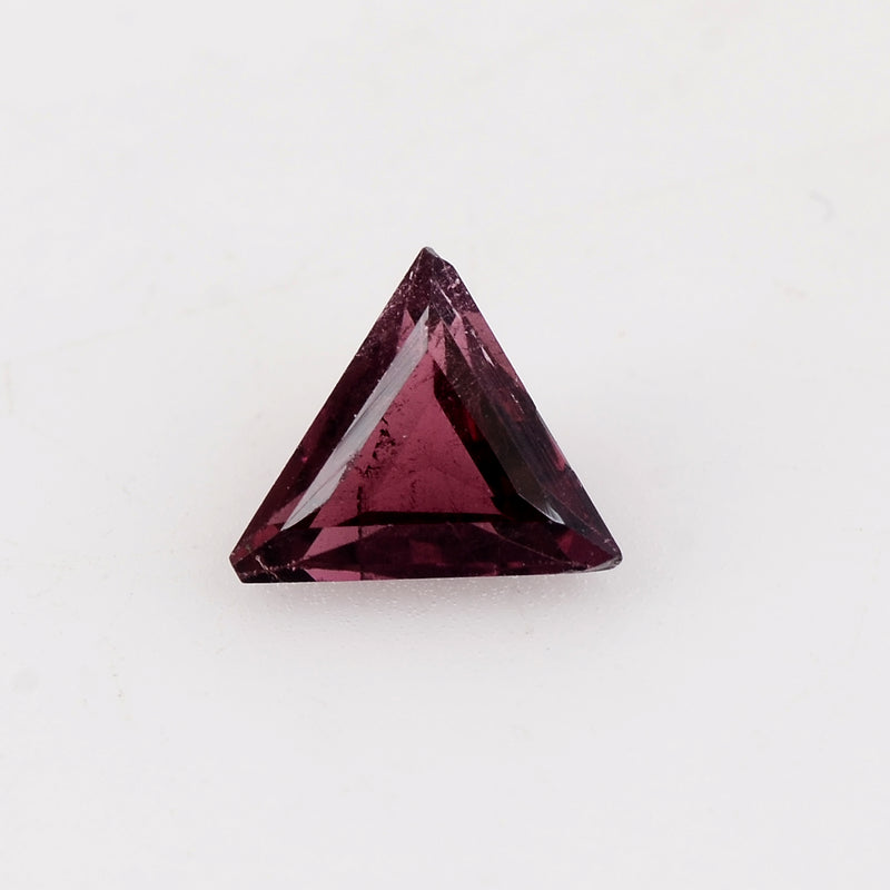 0.69 Carat Pink Color Trillion Tourmaline Gemstone