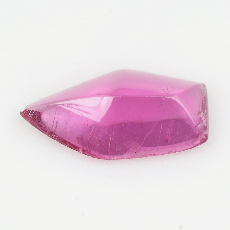 1 pcs Tourmaline  - 3.2 ct - Modified Shield - Vivid Purplish Pink