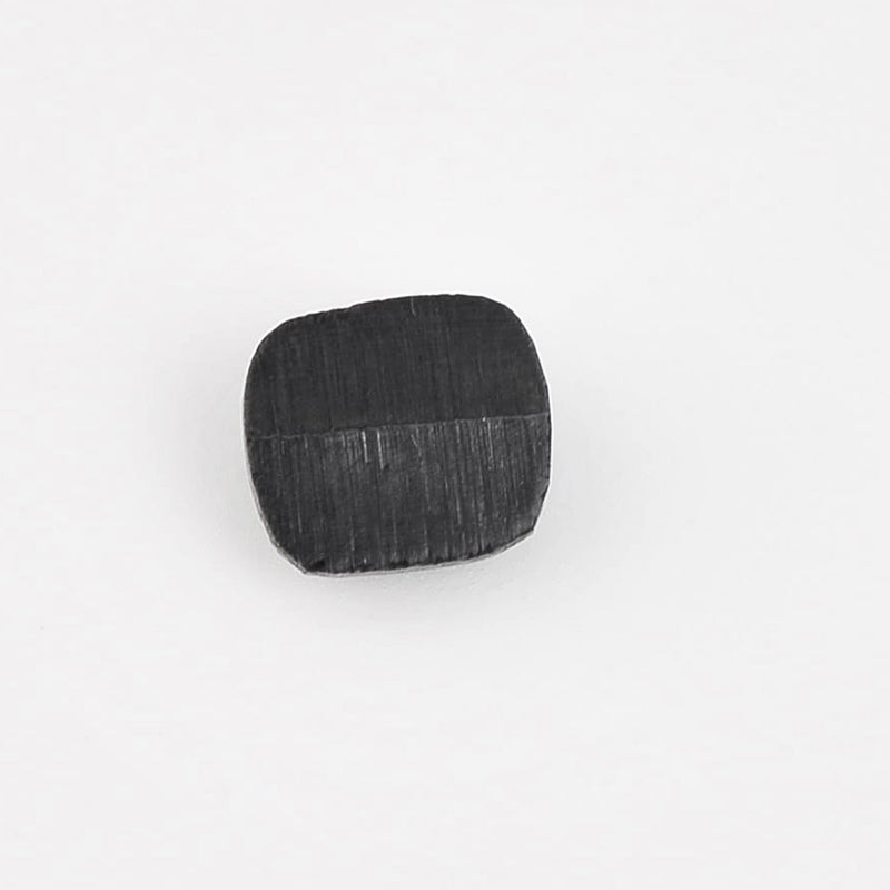 1.84 Carat Rose Cut Cushion Fancy Black Diamond-AIG Certified