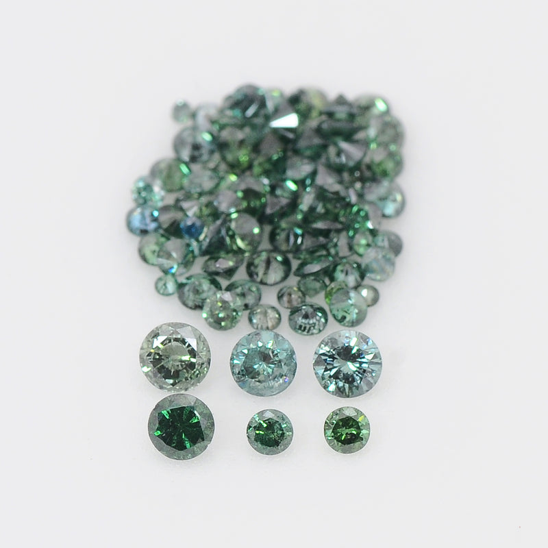 Round Fancy Mix Color Color Diamond 1.62 Carat - ALGT Certified