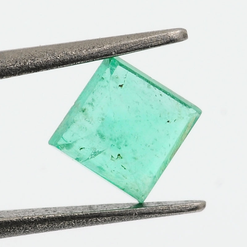 15 pcs Emerald  - 2.1 ct - Square - Green