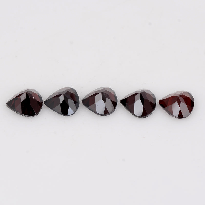 9.91 Carat Red Color Heart Garnet Gemstone