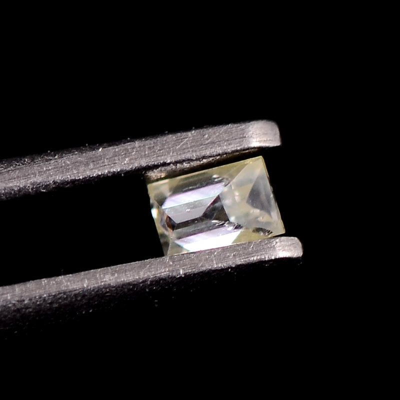 Tapered Baguette White Color Diamond 3.59 Carat