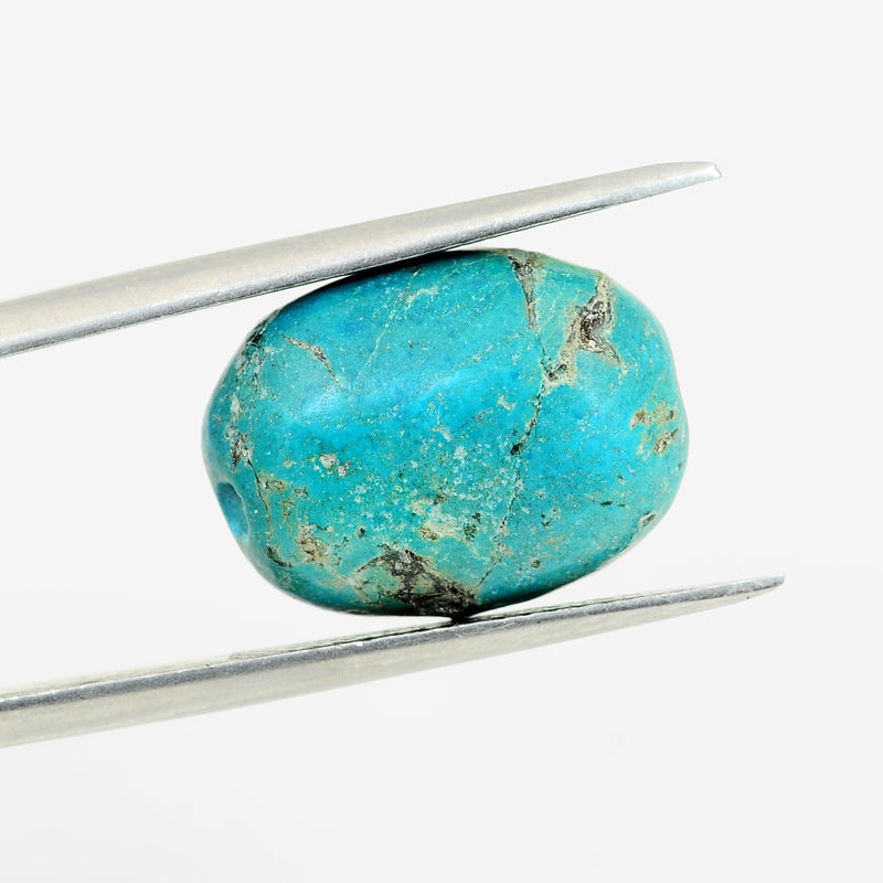 Bead Blue Color Turquoise Gemstone 9.22 Carat